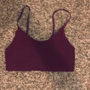 Maroon bra from Victorias secret
